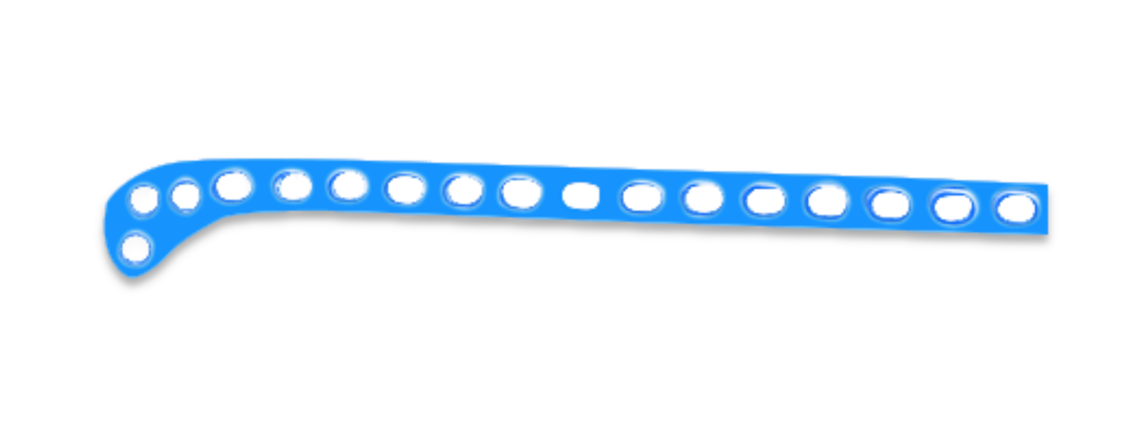 4.5MM LC-DCP CURVED TIBIA PLATES , RIGHT/LEFT